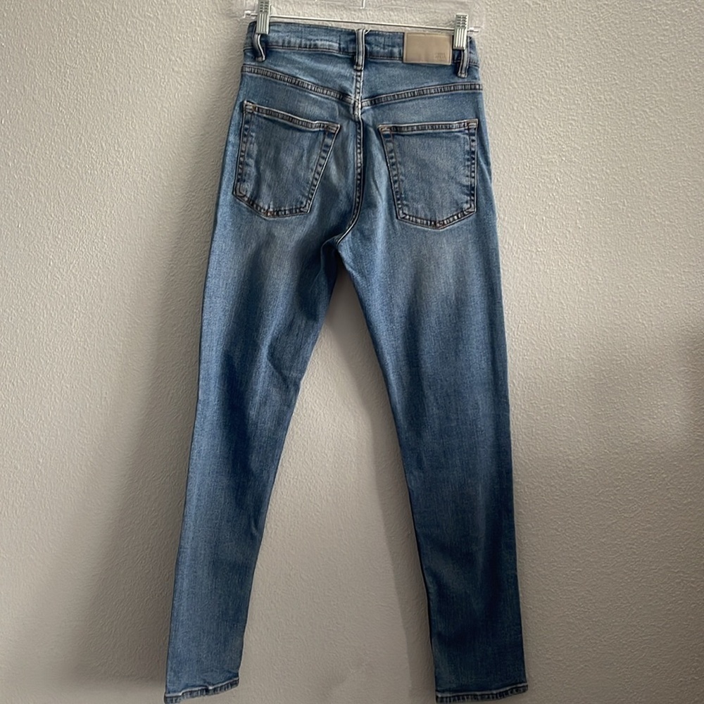 ZARA High Rise Skinny Fit Jeans Size 29 - Picture 4 of 7
